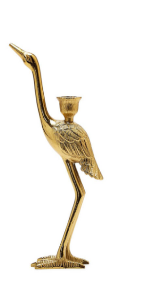 Crane Candle Holder