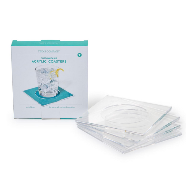 Cocktail Coasters in Gift Box