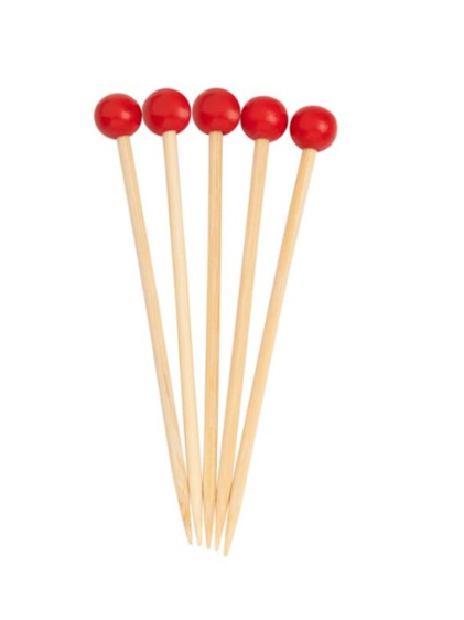 Party Pick Small Scarlet/40pkg