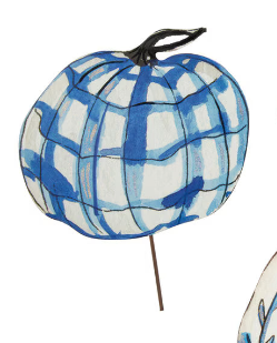 Blue & White Pumpkins