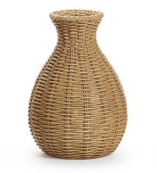 Basket Weave Pattern Vase