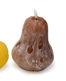 Flameless Pumpkin LED Decor Candle