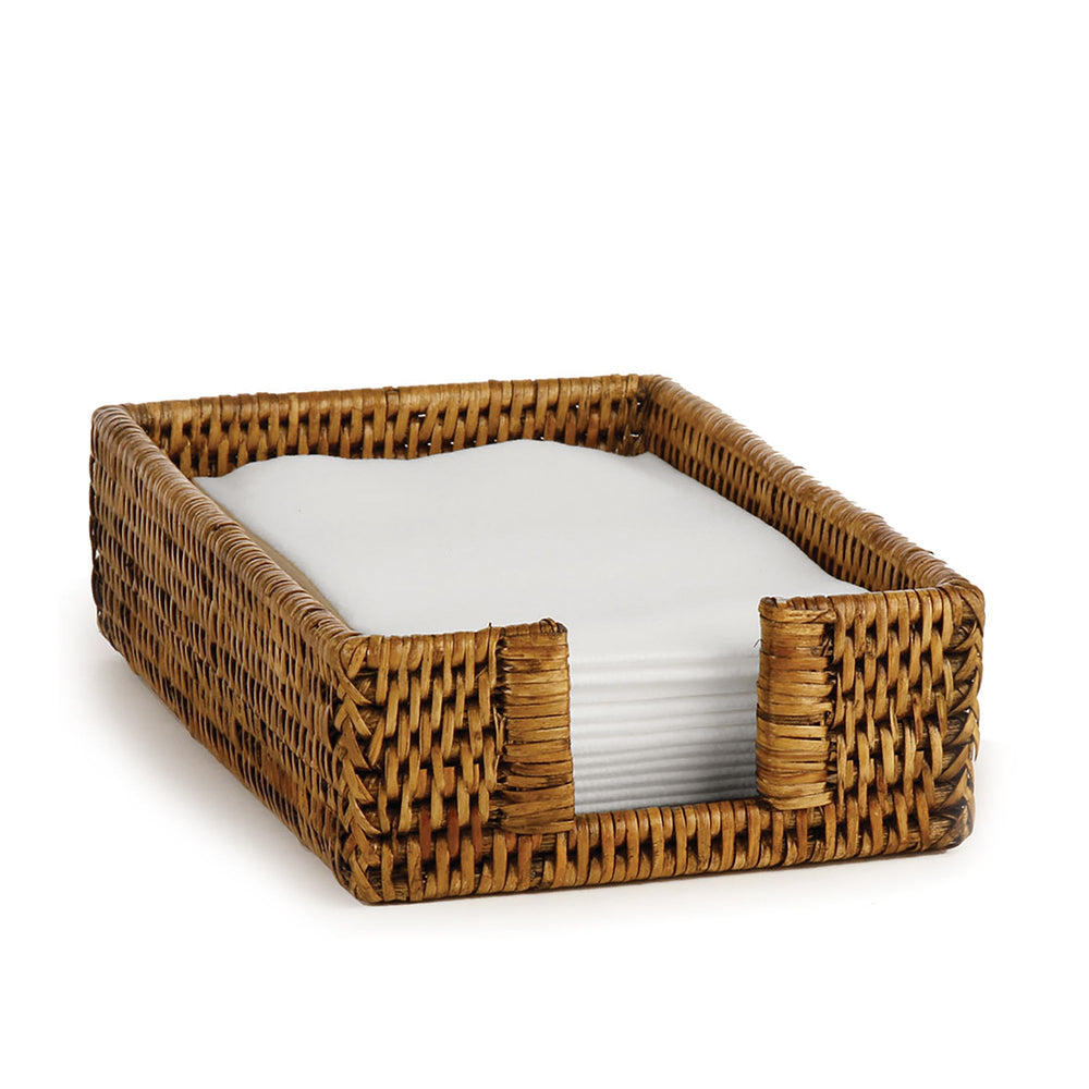 BURMA RATTAN RECT GUEST NAPKIN HLDR