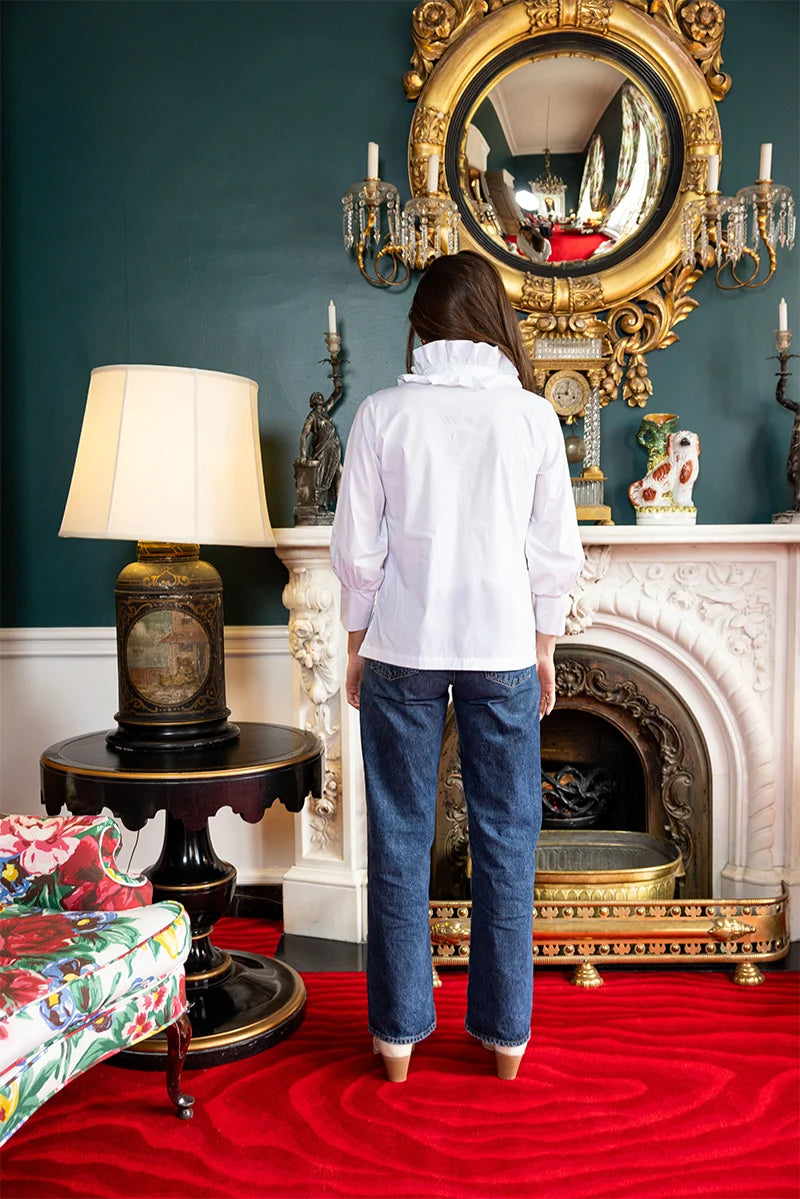 House of MBR Classic White Harper Estate Top