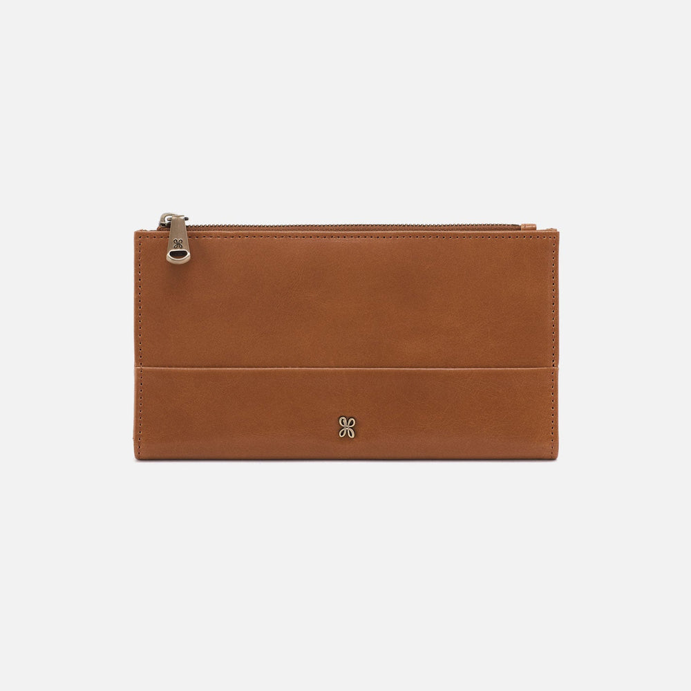 Jill Large Bifold Wallet In Polished Leather