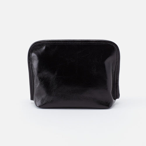 Beauty Cosmetic Pouch In Polished Leather