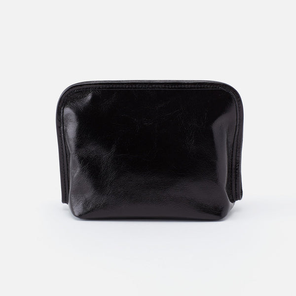 Beauty Cosmetic Pouch In Polished Leather