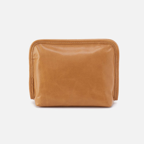 Beauty Cosmetic Pouch In Polished Leather