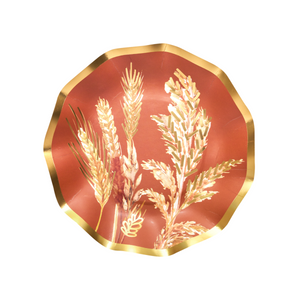 Harvest Wheat Appetizer Bowl- 8pkg