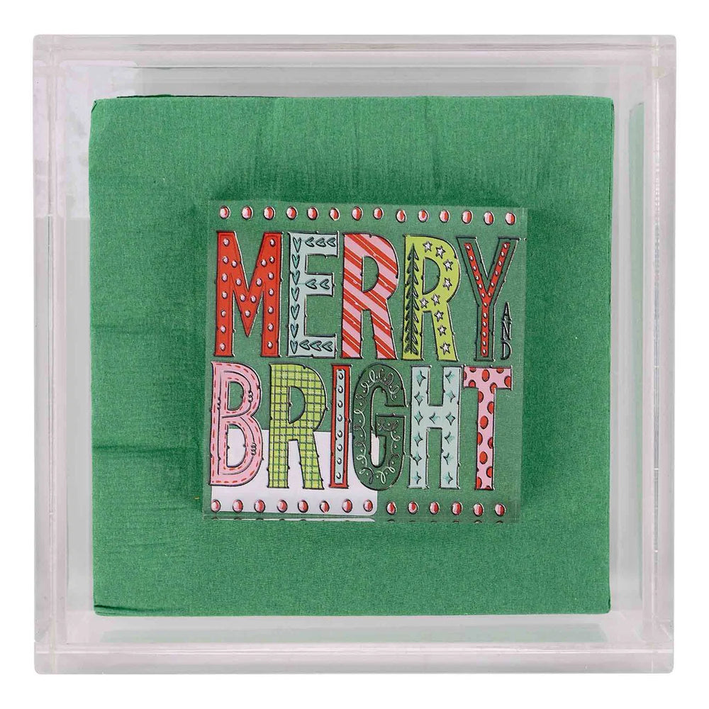 Merry & Bright Napkin Weight
