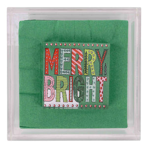 Merry & Bright Napkin Weight