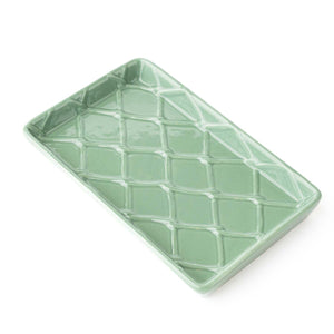 Green Textured Guest Caddy