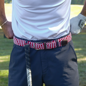 The Charleston Woven Stretch Belt
