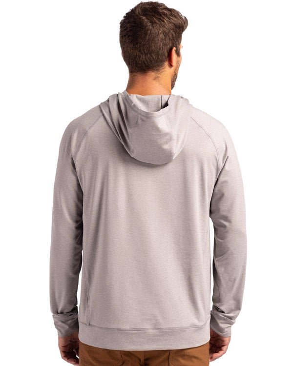 Cutter & Buck Adapt Knit Recycled Mens Heathered Hoodie
