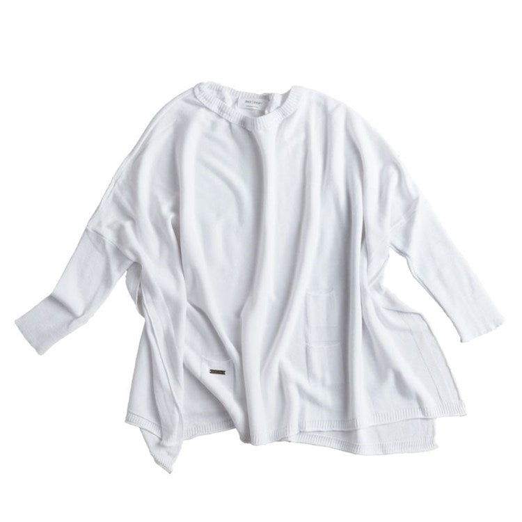 Catalina Crewneck Sweater - White