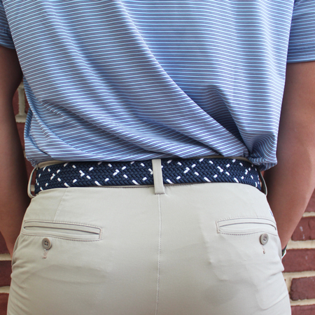 The Vail Woven Elastic Stretch Belt