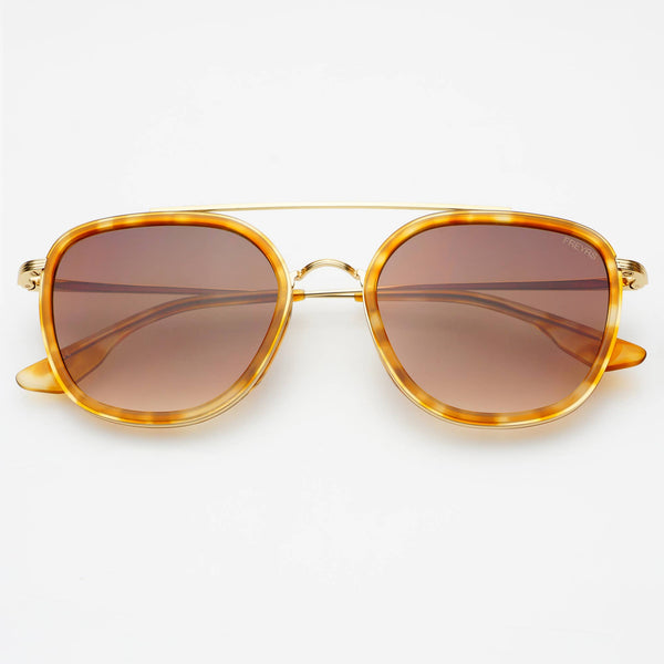 Weston Acetate Round Unisex Sunglasses