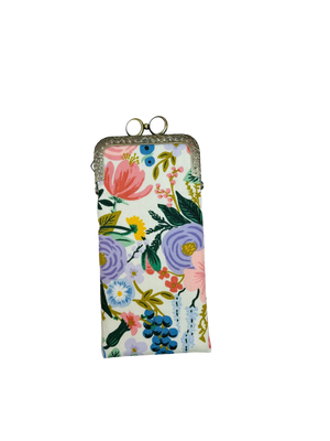 Kiki & Syds Eyeglass Case - Garden Party Ivory