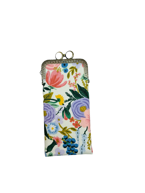 Kiki & Syds Eyeglass Case - Garden Party Ivory
