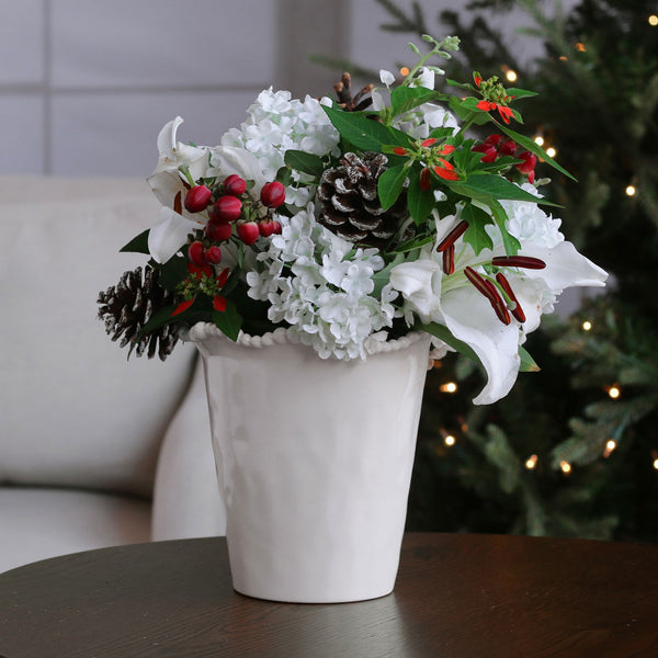 VIDA Alegria Kitchen Utensil Holder (White)