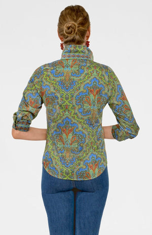 Boyfriend Shirt - Passion Paisley