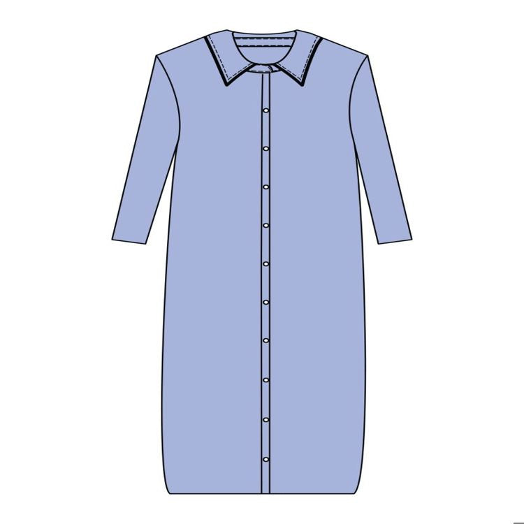 Hermosa Shirt Midi Dress