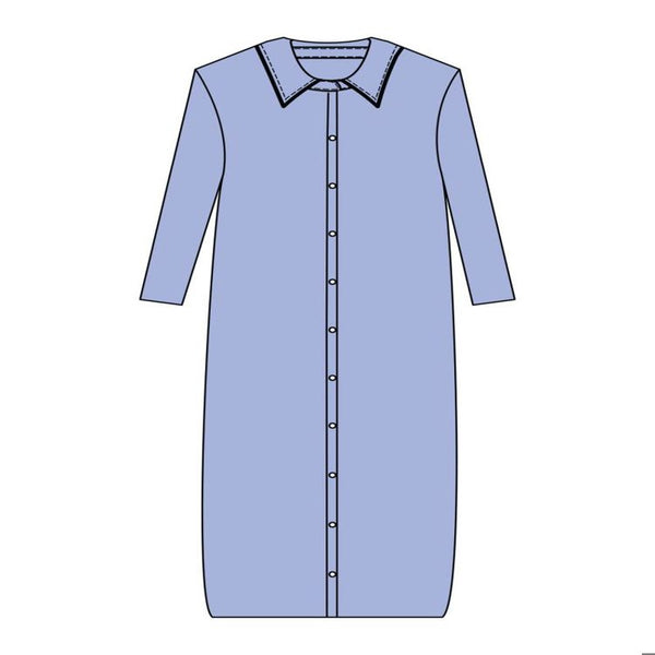 Hermosa Shirt Midi Dress