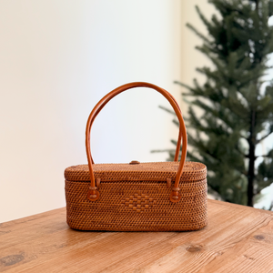 Bali Underarm Rattan Bag