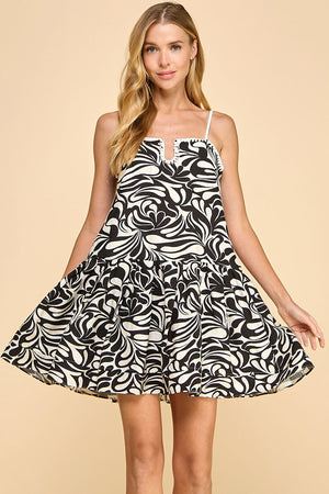 Abstract Vacation Dress