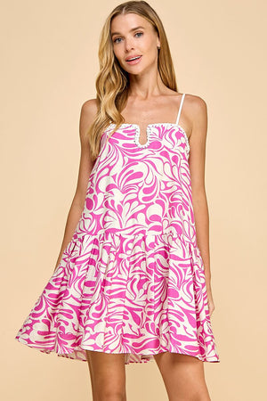 Abstract Vacation Dress