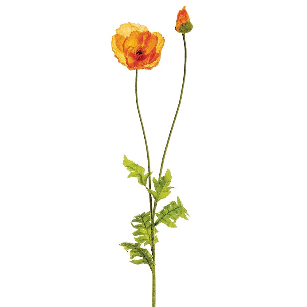 42.5" Poppy Spray