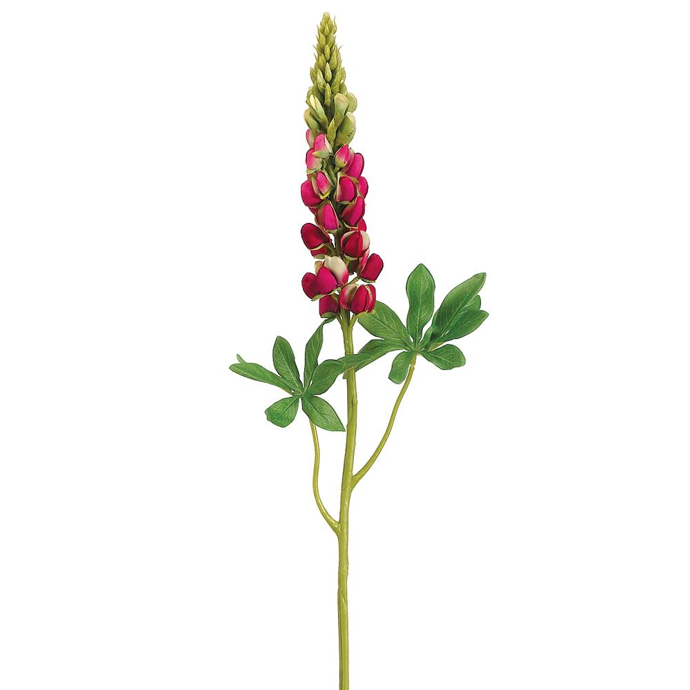 33" Lupinus Spray w/Water-Resistant Stem