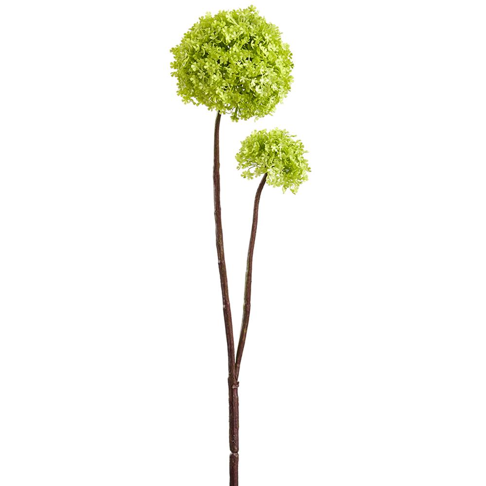 32" Snowball Spray Green