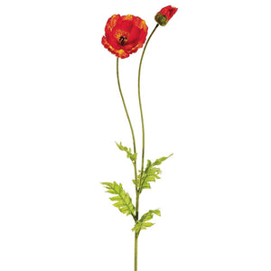 42.5" Poppy Spray
