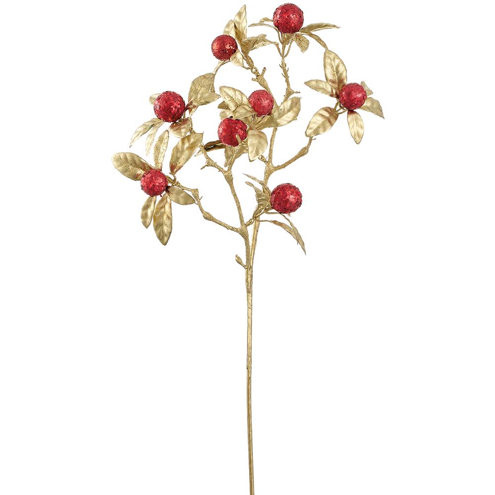 GLITTERED BERRY SPRAY