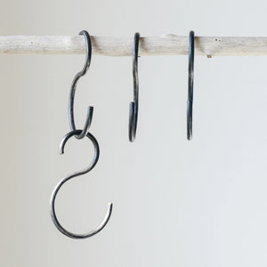 Hand Forged Iron S-Hook