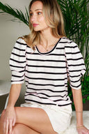 Stripe Scoop Top