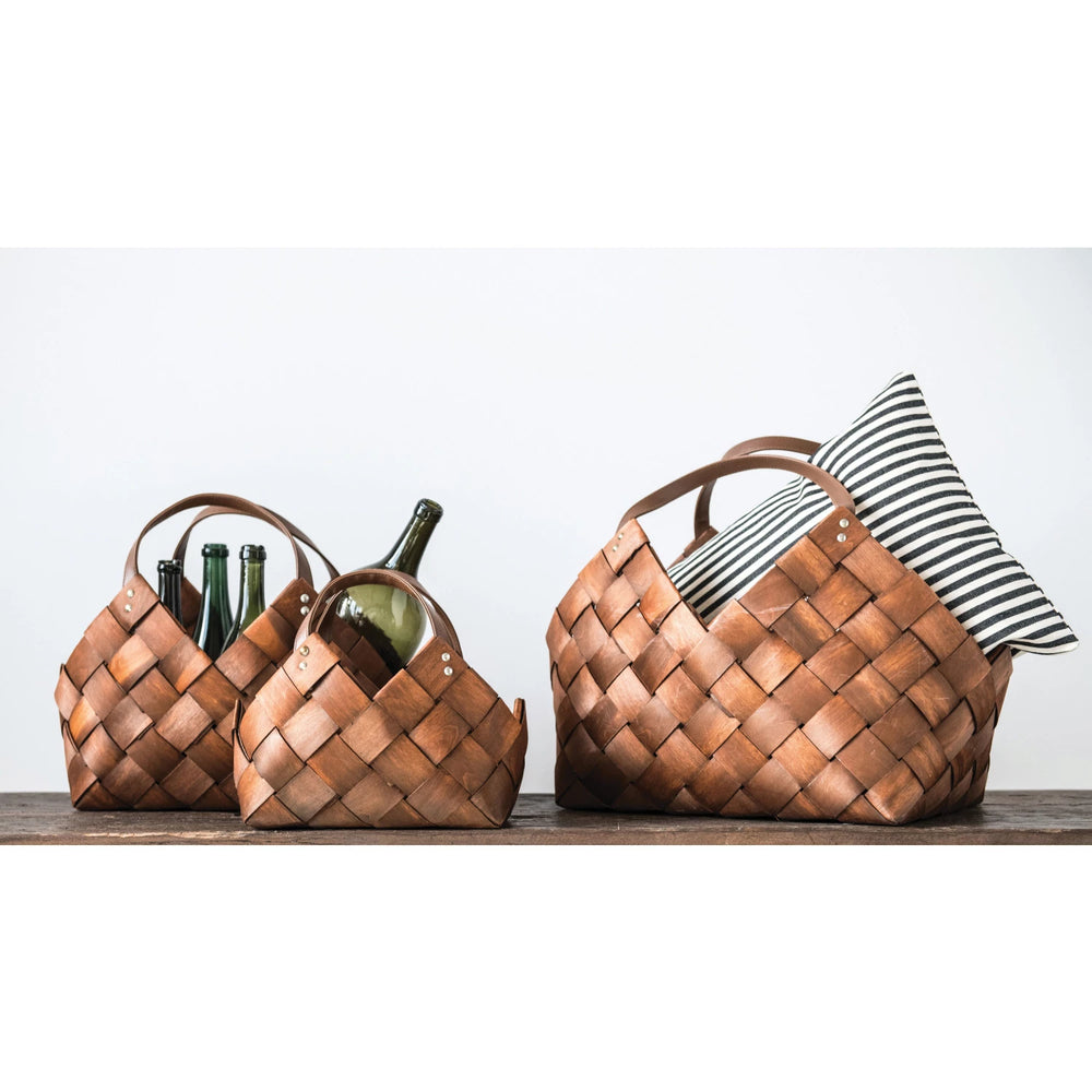 Fir Wood Basket