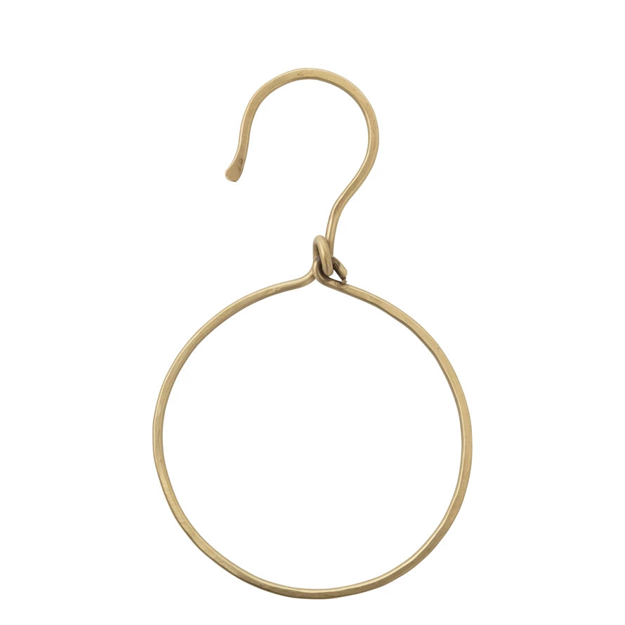 Brass Metal Ring with Hook
