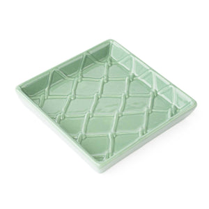 Green Textured Cocktail Caddy