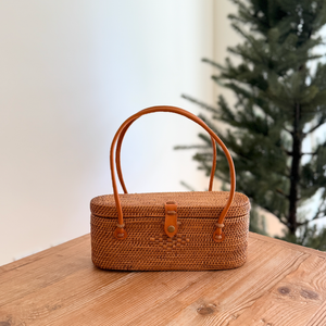 Bali Underarm Rattan Bag