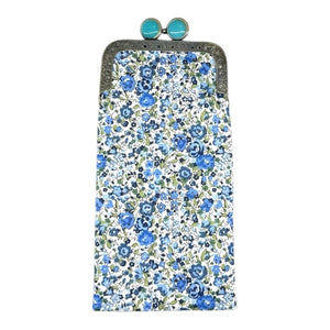 Kiki & Syds Eyeglass Case - Emma & Georgina - Blue