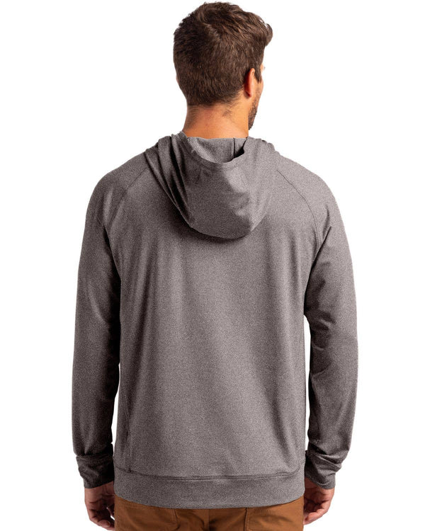Cutter & Buck Adapt Knit Recycled Mens Heathered Hoodie