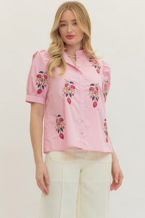 Floral Motif Top