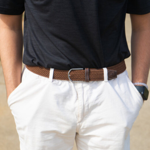 The Mojave Woven Stretch Belt