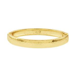 Cleo S,M Oval Hinged Bangle