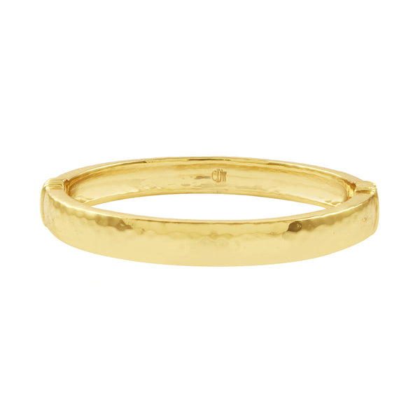 Cleo S,M Oval Hinged Bangle