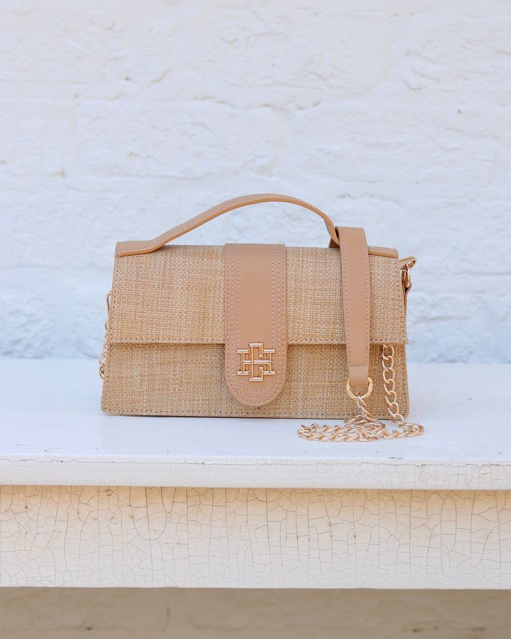 Waverly Clutch Natural