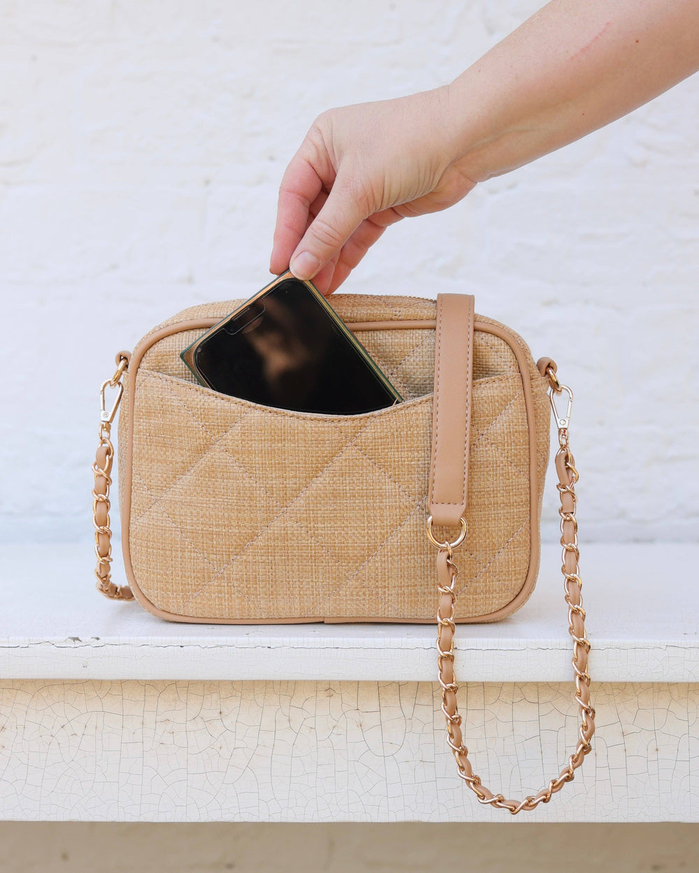 Fiona Crossbody Natural LD