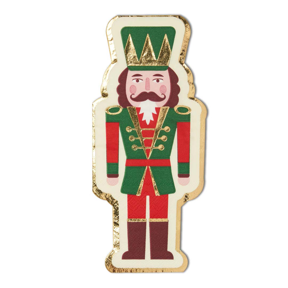 Nutcracker Guest Towel Nutcracker Christmas/16pkg
